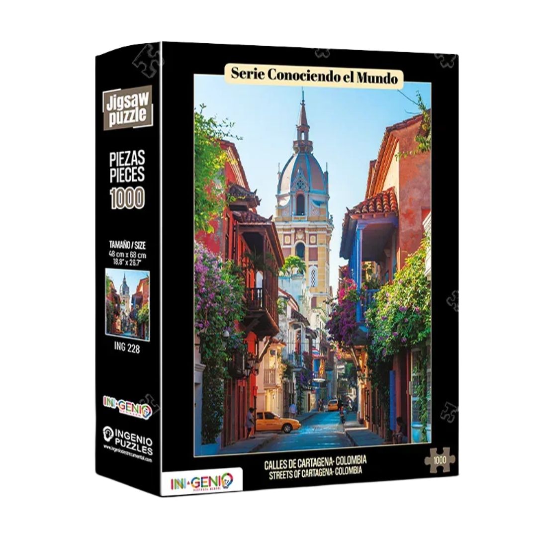 Jigsaw Puzzle Cartagena Streets 1000-Piece