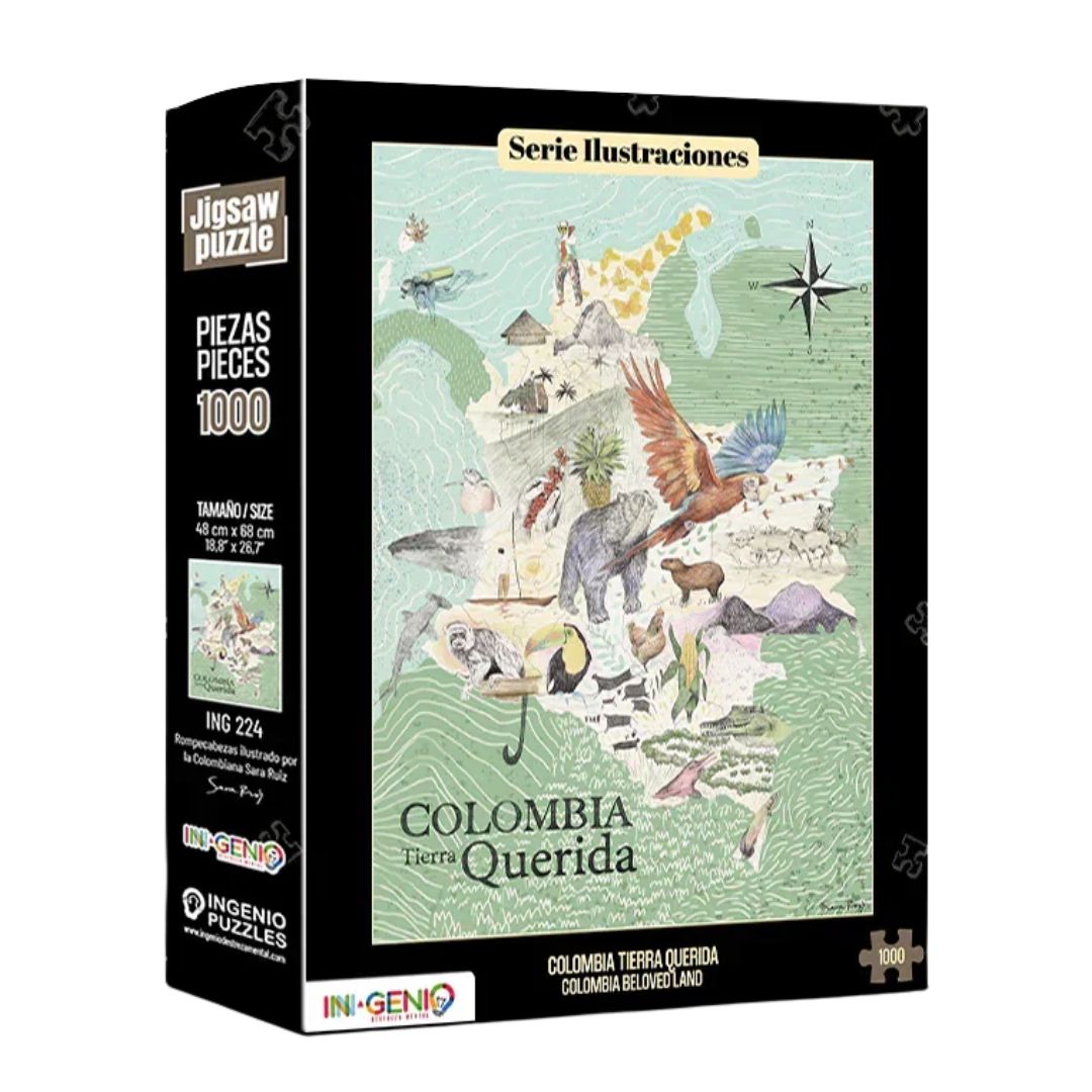 Jigsaw Puzzle Tierra Querida 1000-Piece