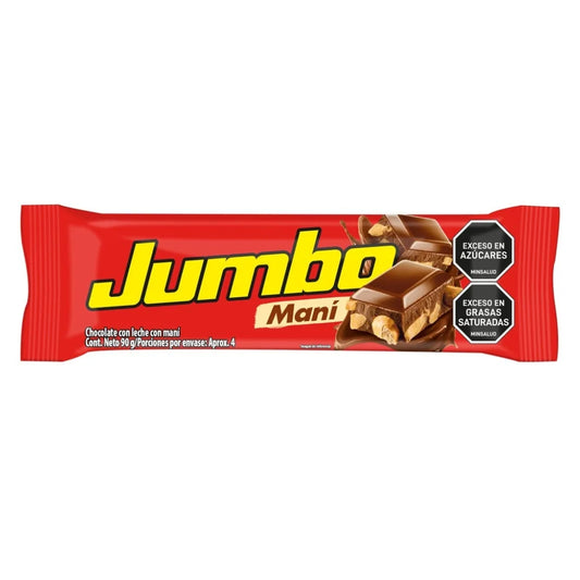 Jumbo Milk Chocolate Bar with Peanuts (90g)