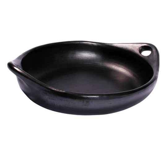 La Chamba Black Clay MEDIUM Roasting Pans with Handles L29cm x W20cm x H6.5cm