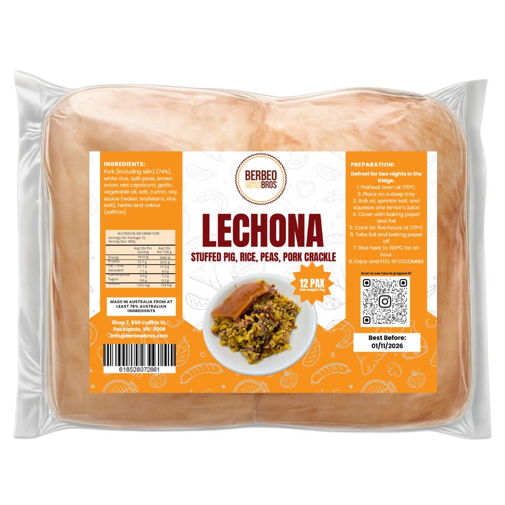 Frozen Lechona Cushion Berbeo 12 pax (7Kg)