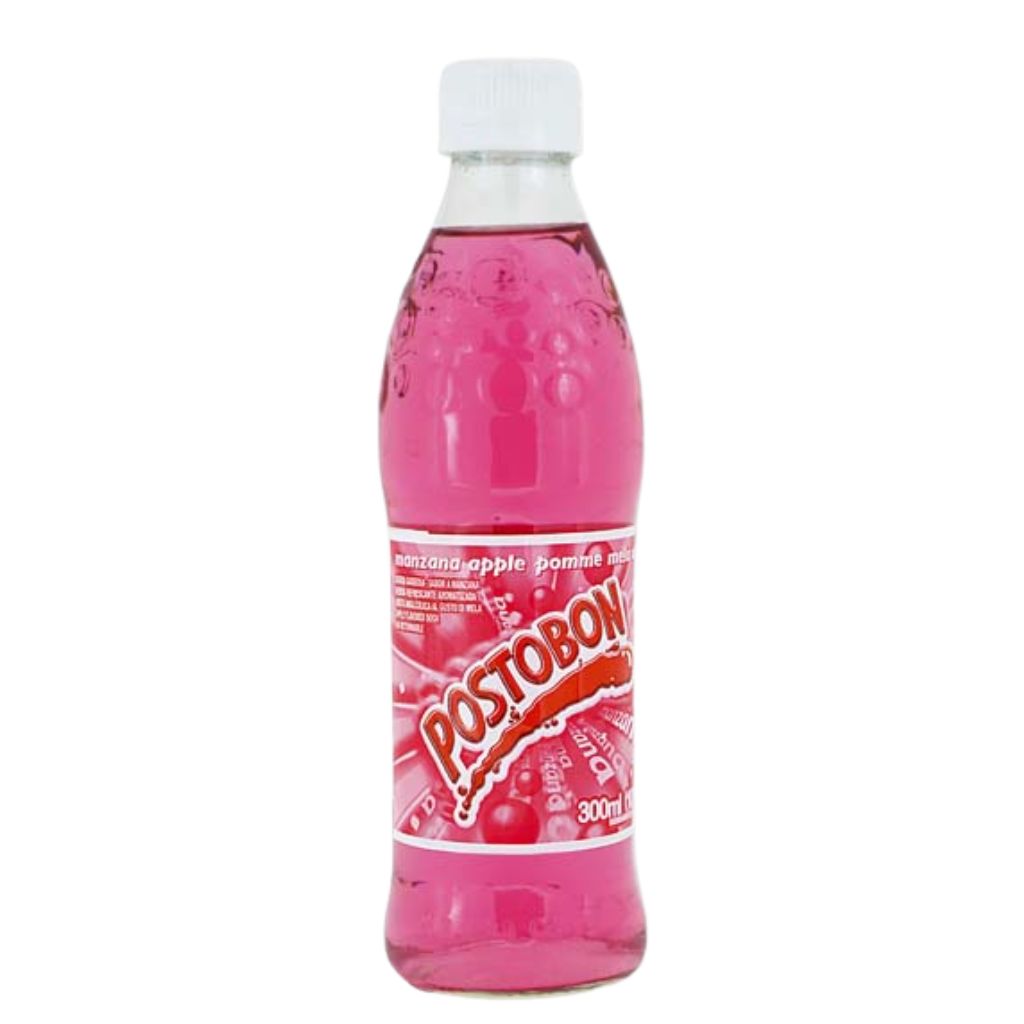 Manzana Apple Soda Postobon Bottle (300 ml)