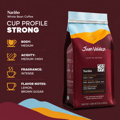 COMBO Juan Valdez Gourmet Beans Colombian Coffee (454g x 3)