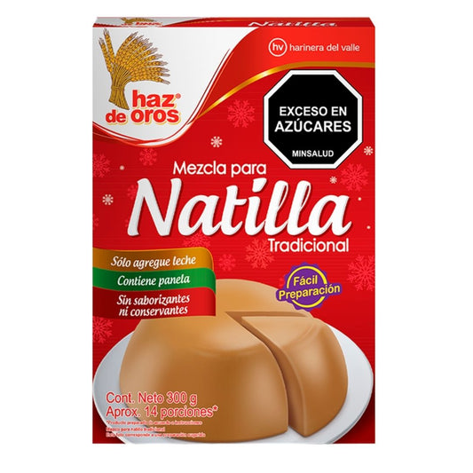 Natilla Traditional Pudding Mix Flour Haz de Oros (300g)