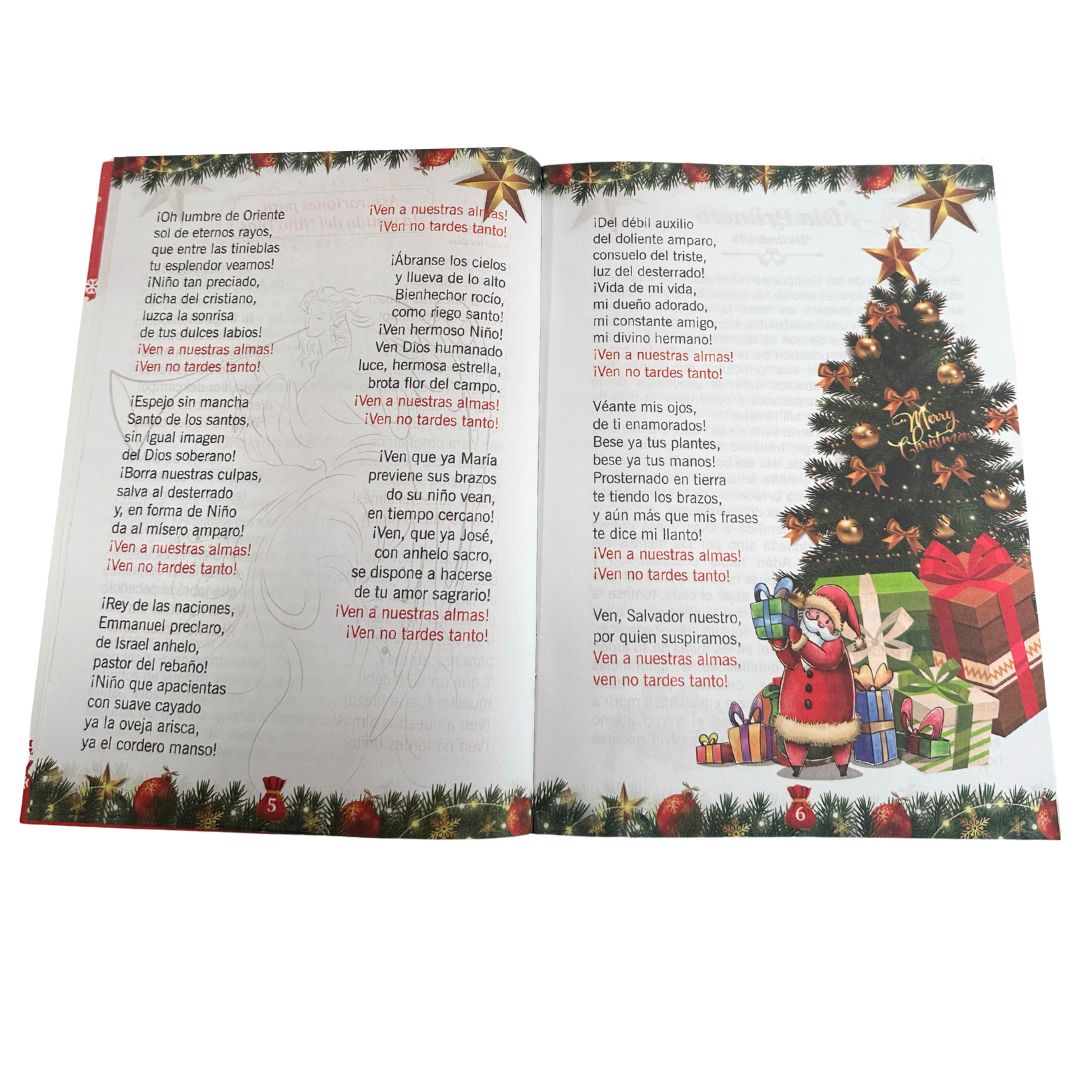 Novena & Christmas Carols Book