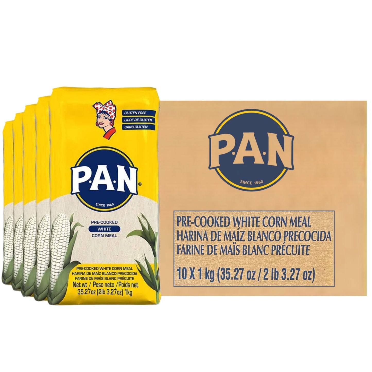 PAN White Corn Flour (1Kg)