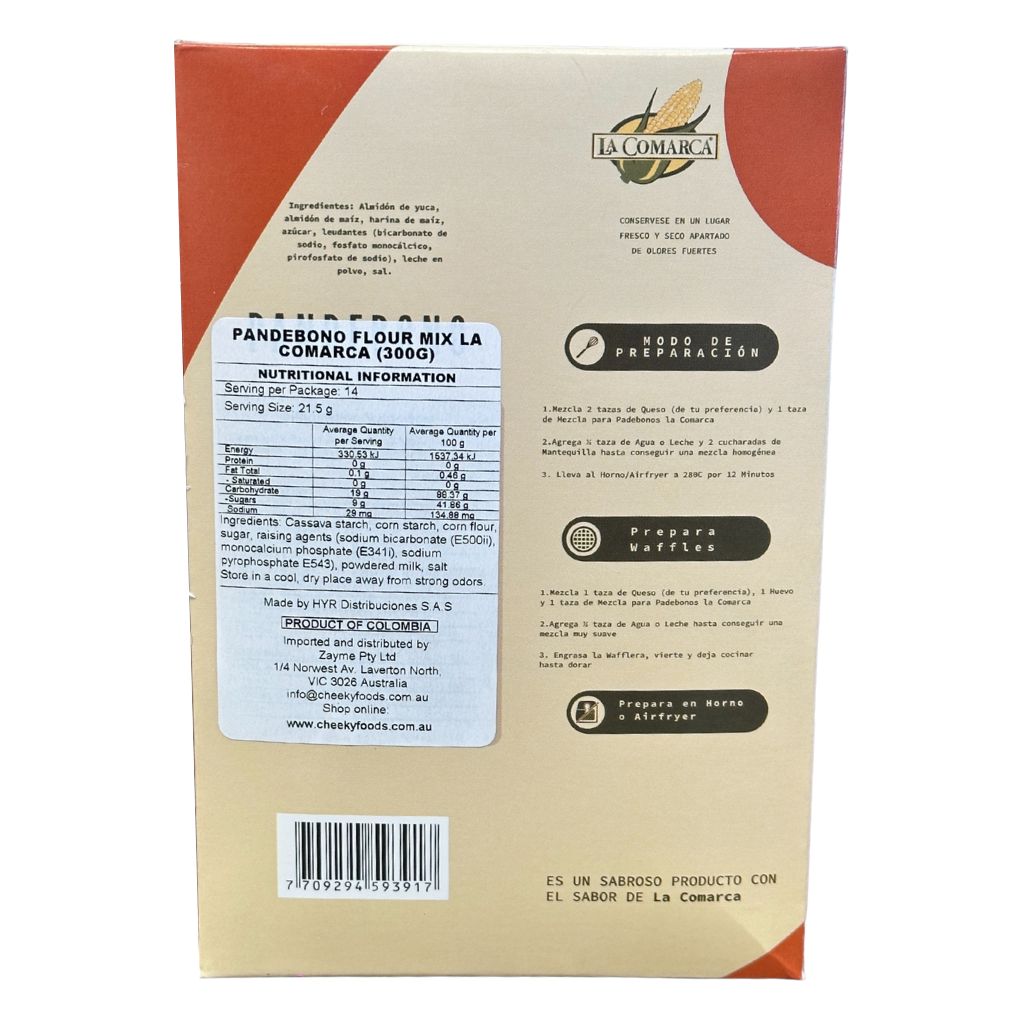 Pandebono Flour Mix La Comarca (300g)