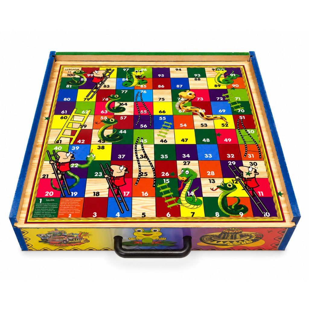 Parques & Rana Toad in the Hole Game Set Portable Edition