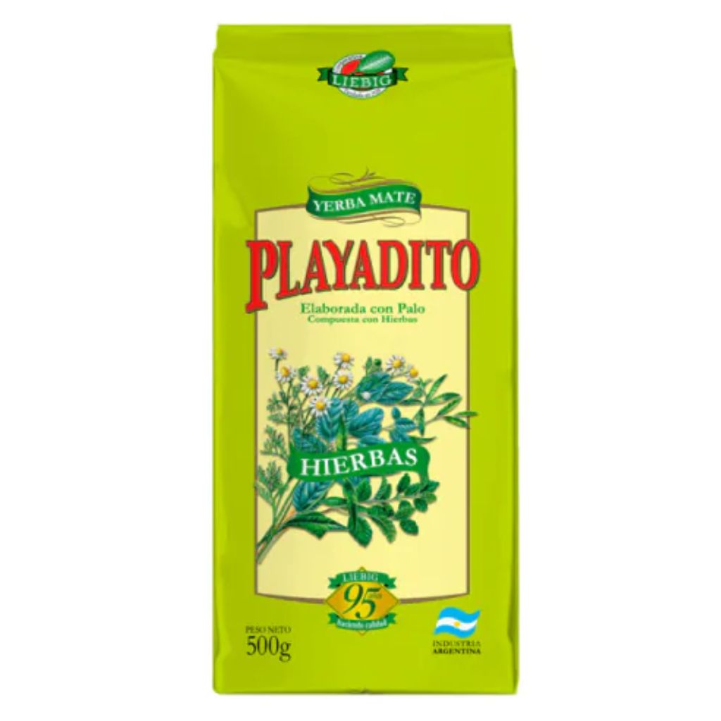 Playadito Hierbas Yerba Mate with Herbs (500g)