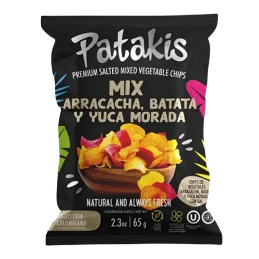 Premium Mixed Vegetable Chips Patakis (65g)