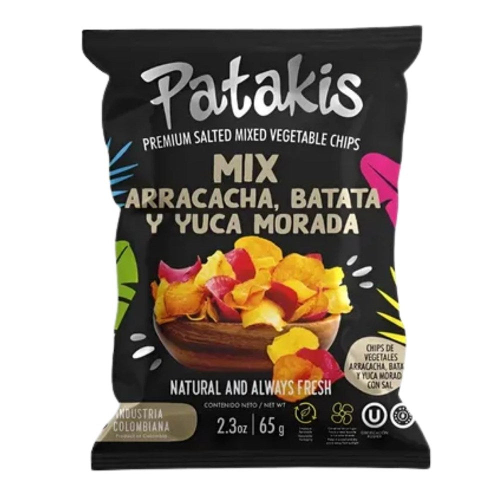 Premium Mixed Vegetable Chips Patakis (65g)