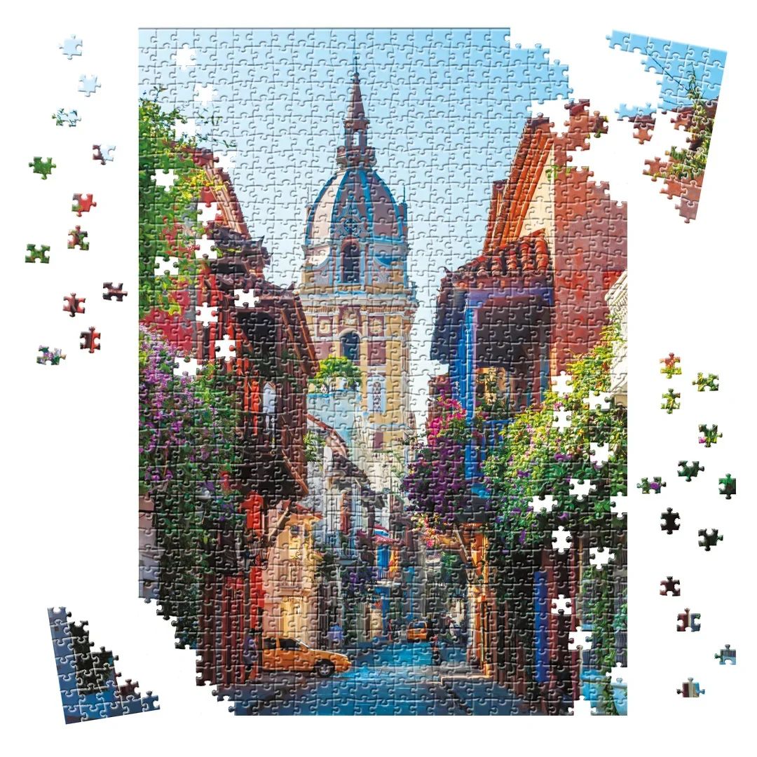 Jigsaw Puzzle Cartagena Streets 1000-Piece