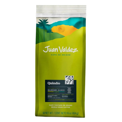 Quindio Gourmet Beans Colombian Coffee Juan Valdez (454g)