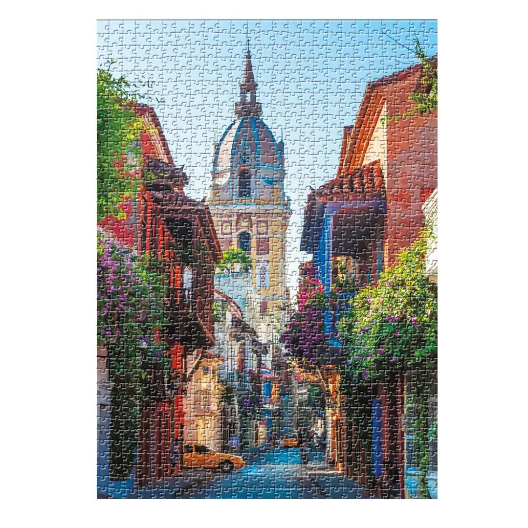 Jigsaw Puzzle Cartagena Streets 1000-Piece