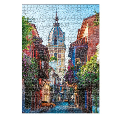 Jigsaw Puzzle Cartagena Streets 1000-Piece
