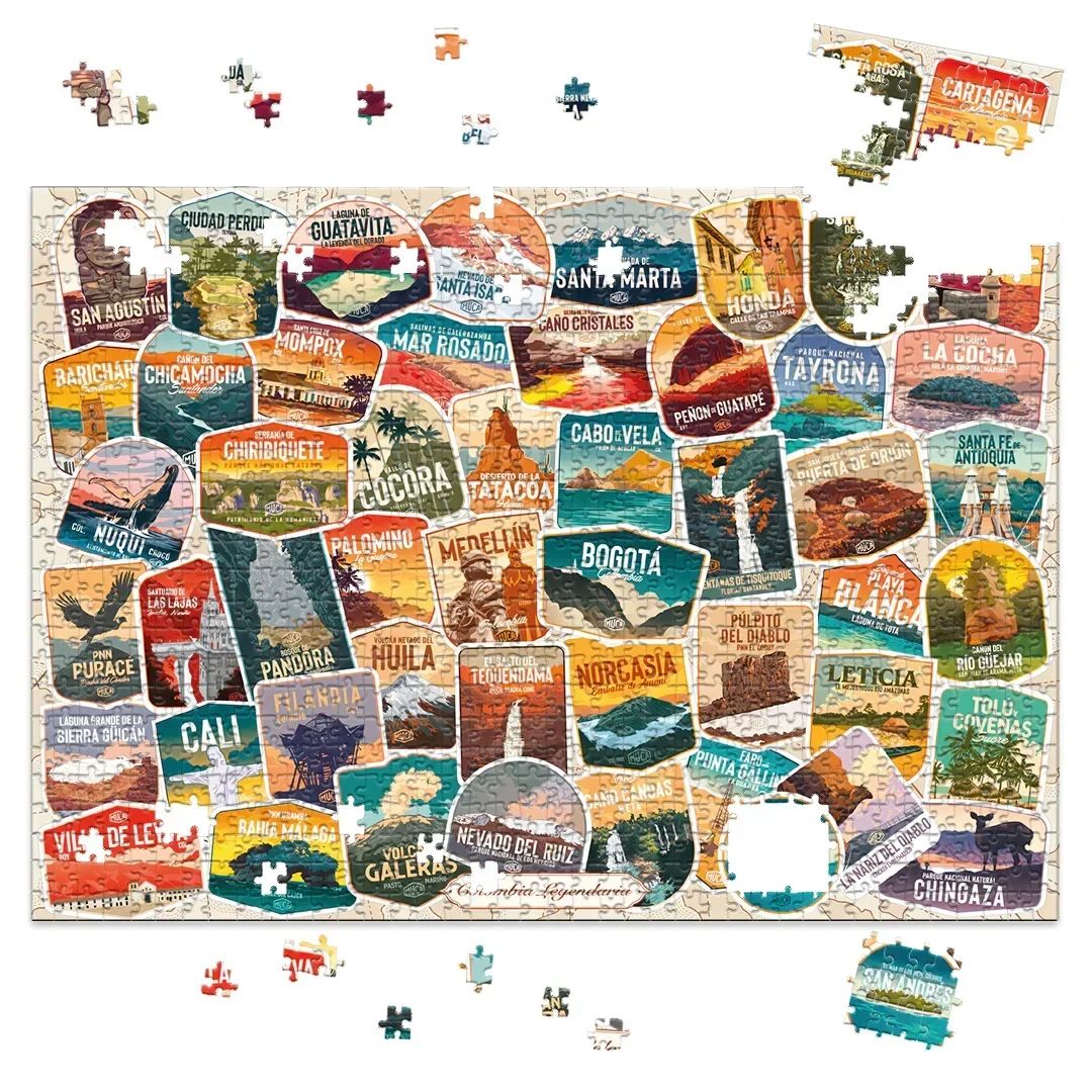 Jigsaw Puzzle Colombia Legendaria 1000-Piece