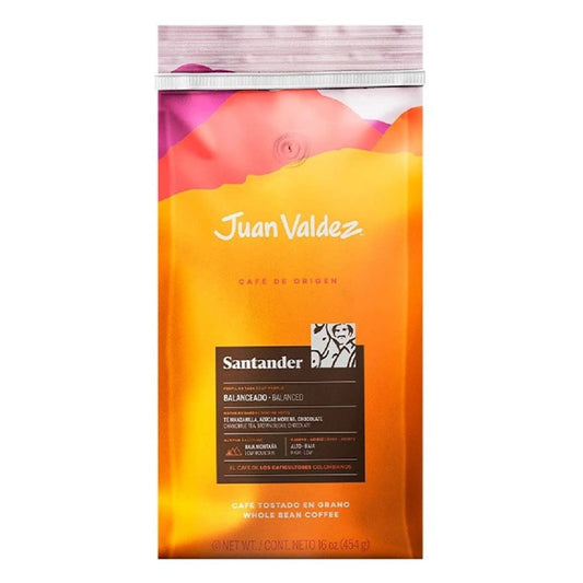 Santander Gourmet Beans Colombian Coffee Juan Valdez (454g)