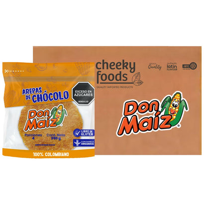 Sweet Corn Choclo Arepa Don Maiz Box (18 x 350gr)