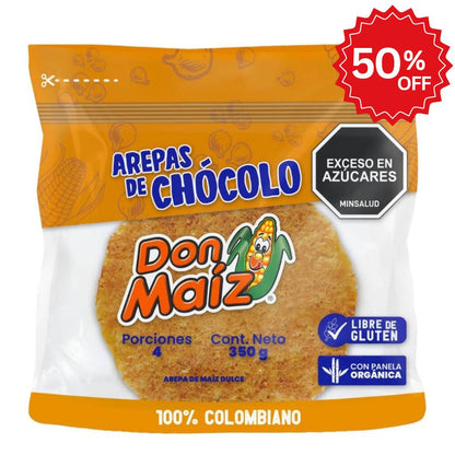 Sweet Corn Choclo Arepa Don Maiz x 4 (350gr)