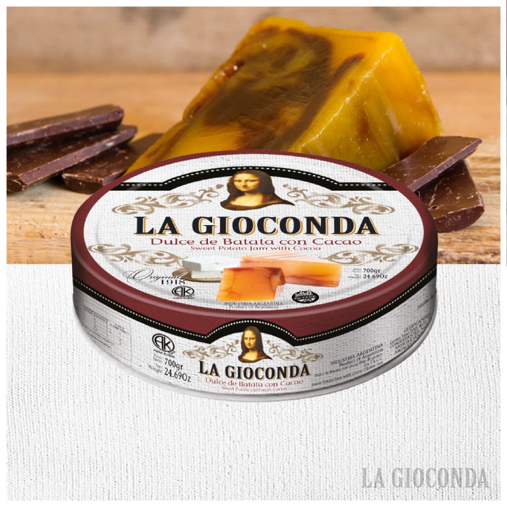 Sweet Potato Batata & Cacao Paste La Gioconda Tin (700g)