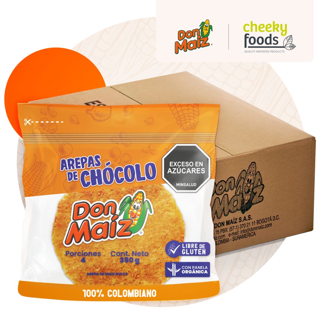 Sweet Corn Choclo Arepa Don Maiz x 4 (350gr)