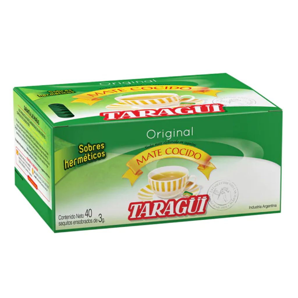 Taragui Mate Cocido Pack of 40 (120g)
