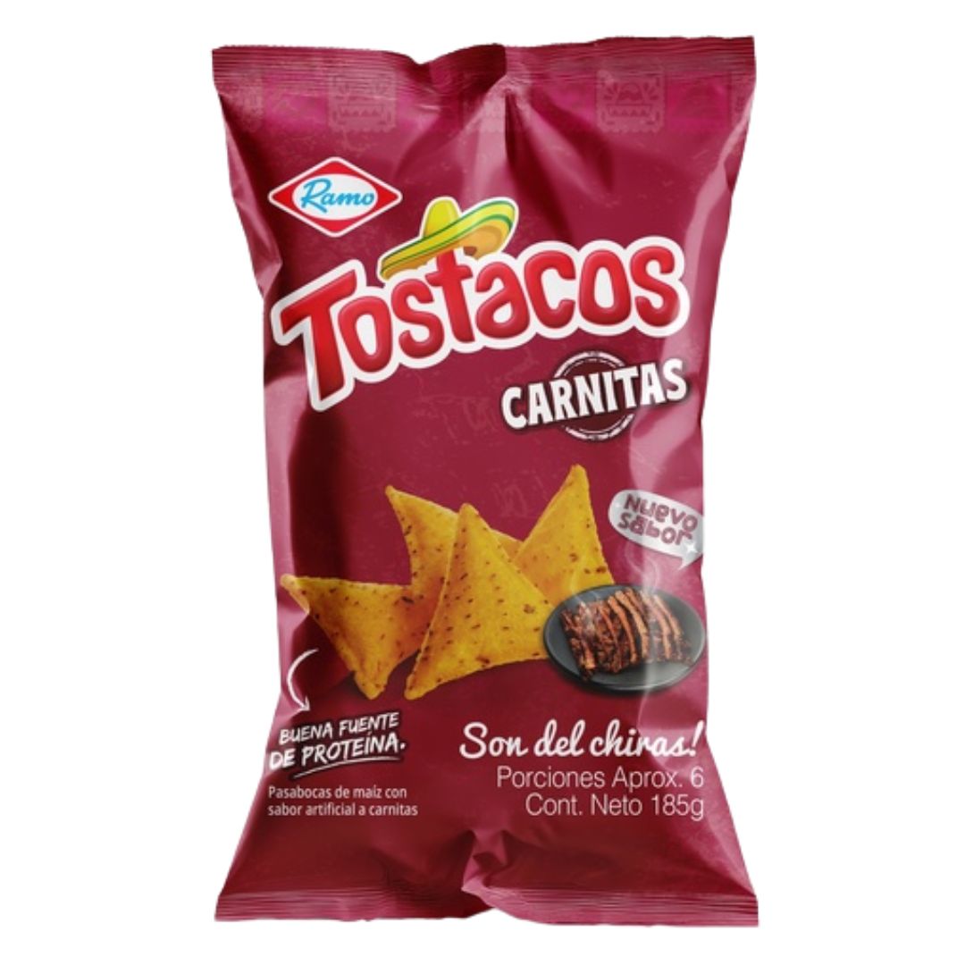 Tostacos Carnitas Corn Chips Ramo  (185g)