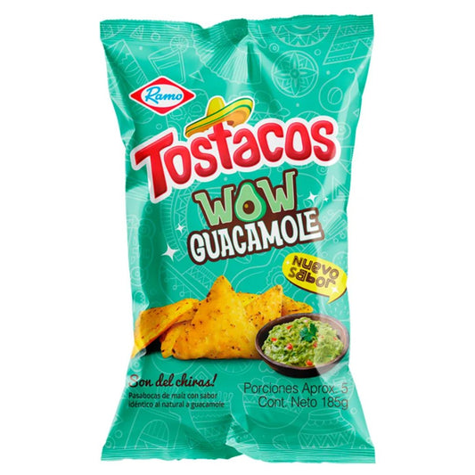 Tostacos Wow Guacamole Corn Chips Ramo  (185g)