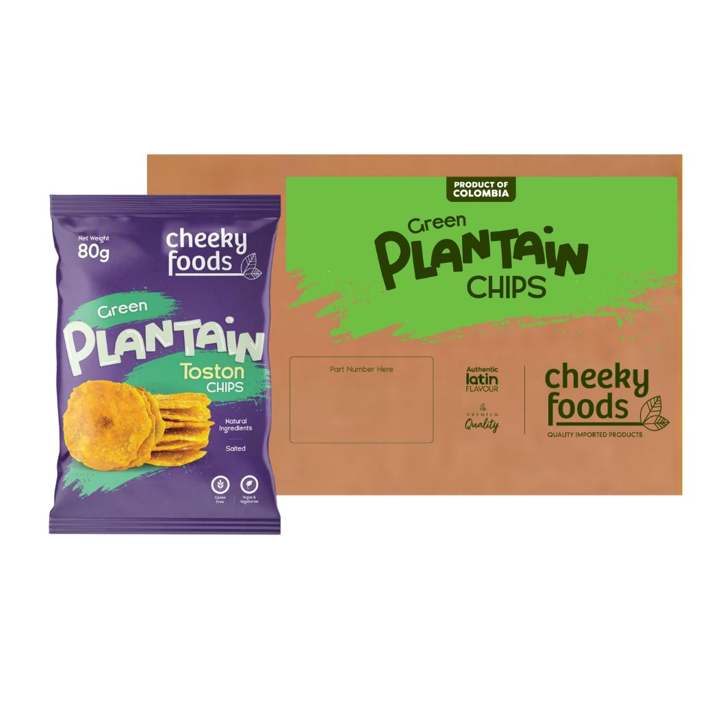 Toston Plantain Chips Cheeky Foods (80g)