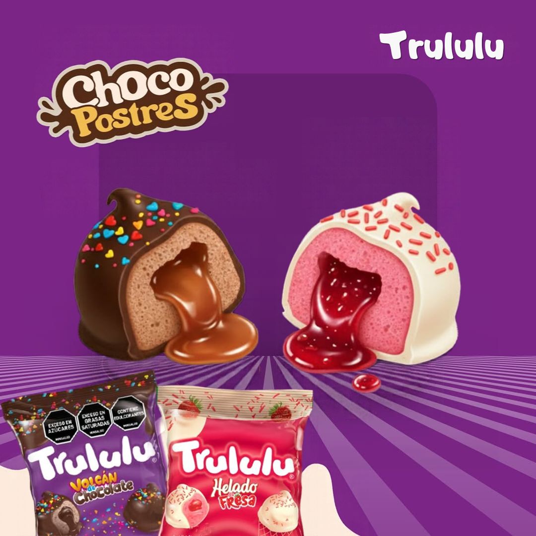 Trululu Choco Postres Gummi Mix Assorted (54g)