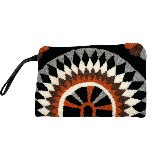 Wayuu Hand-Crocheted Clutch Earth Colour W 15 cm x L 25 cm
