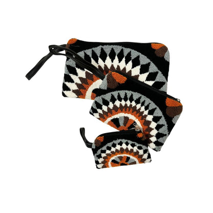 Wayuu Hand-Crocheted Clutch Earth Colour Small W 18 cm x L 12cm