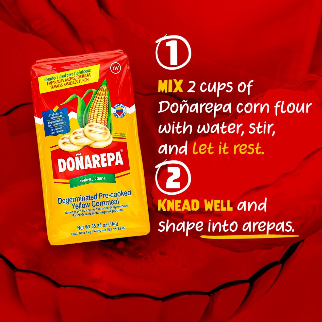 Yellow Corn Flour Donarepa (1Kg)