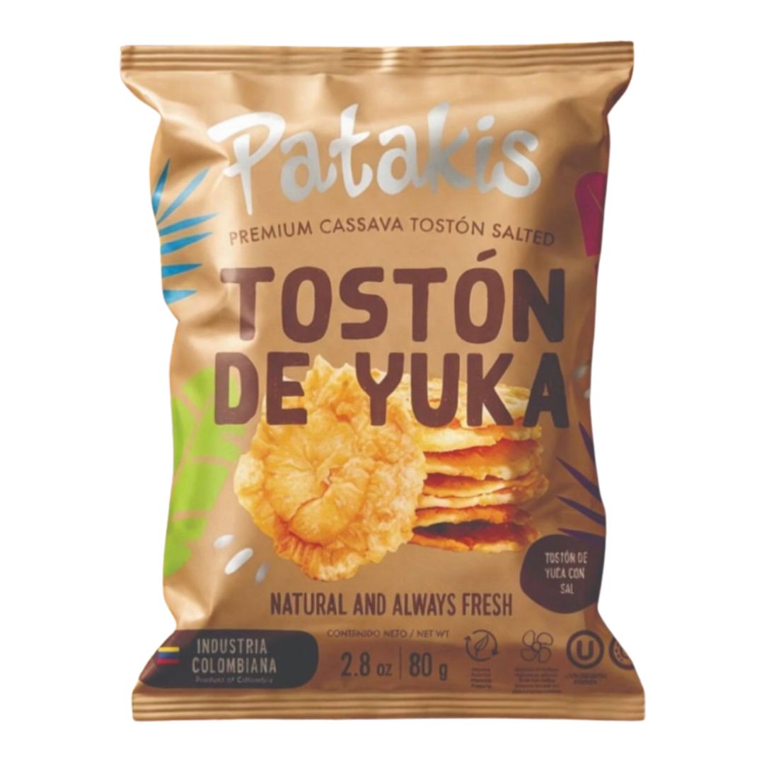 Yuka Toston Cassava Chips Patakis (80g)
