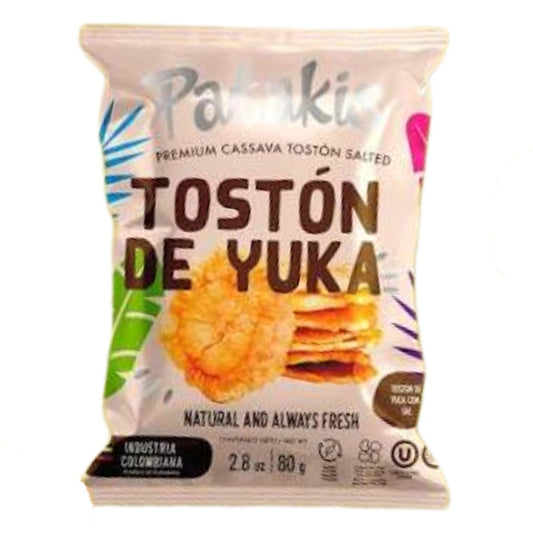 Yuka Toston Cassava Chips Patakis (80g)