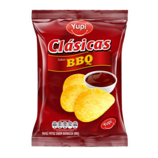 Yupi Clasicas BBQ Flavour Potato Chips (105g)