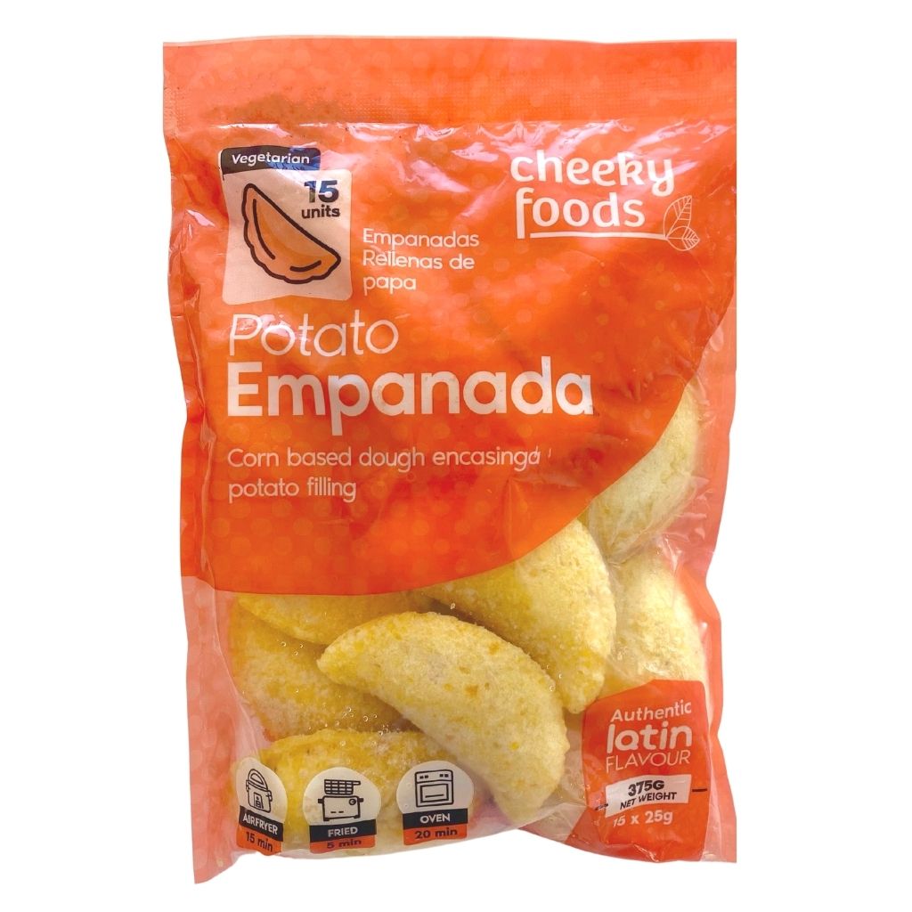 Empanada Potato Cheeky Foods Pack of 15 (375g)