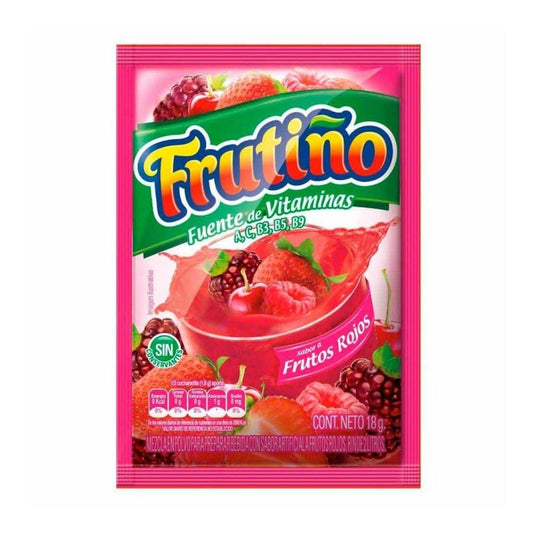 Mix Berries Flavoured Drink Mix Frutiño Frutos Rojos