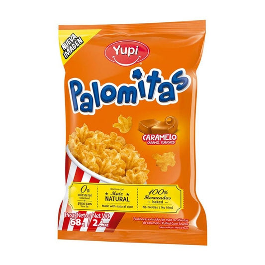 Palomitas Caramel Flavour Popcorn Yupi (68g)